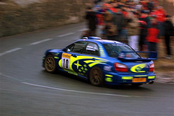 AutoArt Subaru Impreza WRC 2002 T.Makinen-Lindstrom #10 RALLY MONTE CARLO 1/43